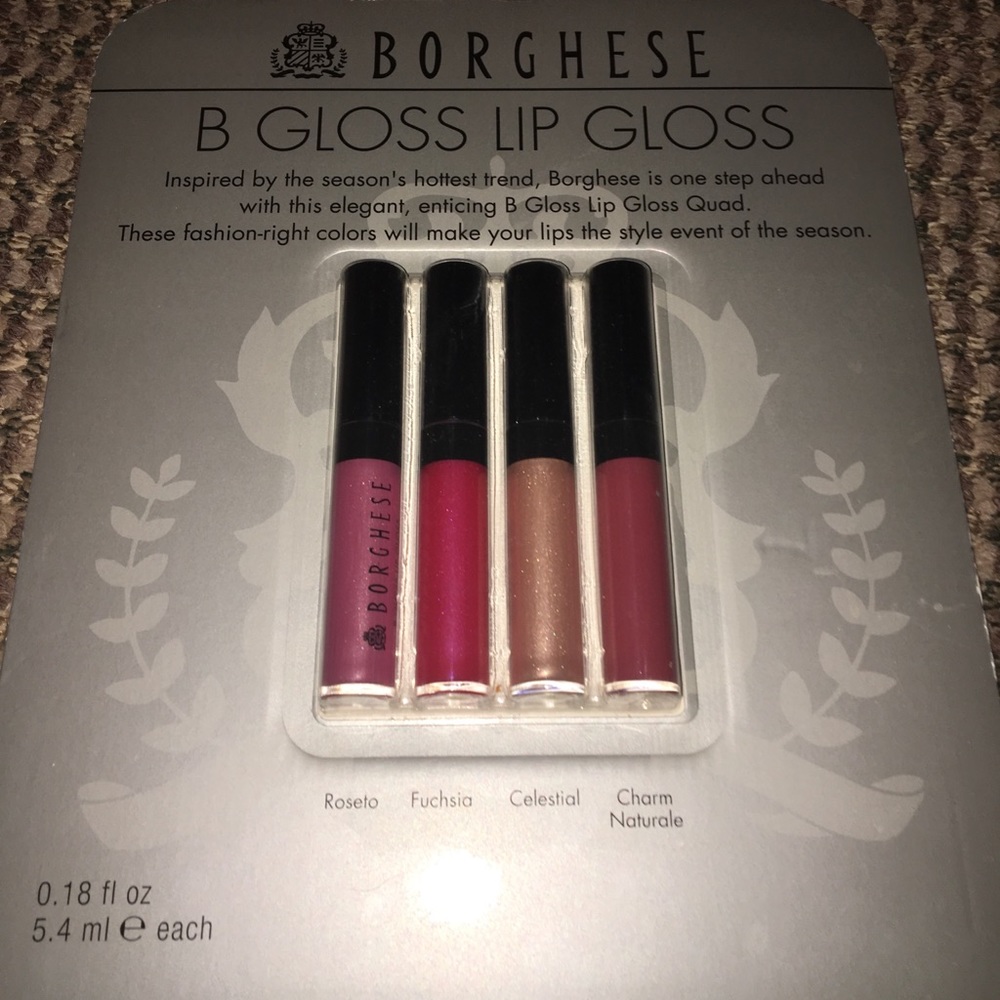 BRAND NEW Borghese Lip Gloss Set